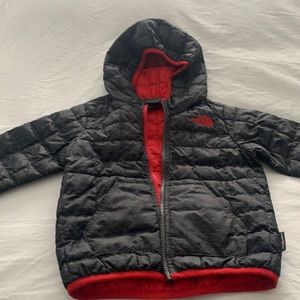 North face reversible jacket